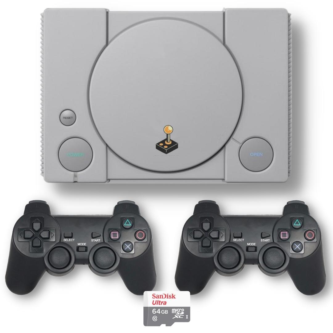 Console Playstation One - PS1 (1 controle original e 5 jogos