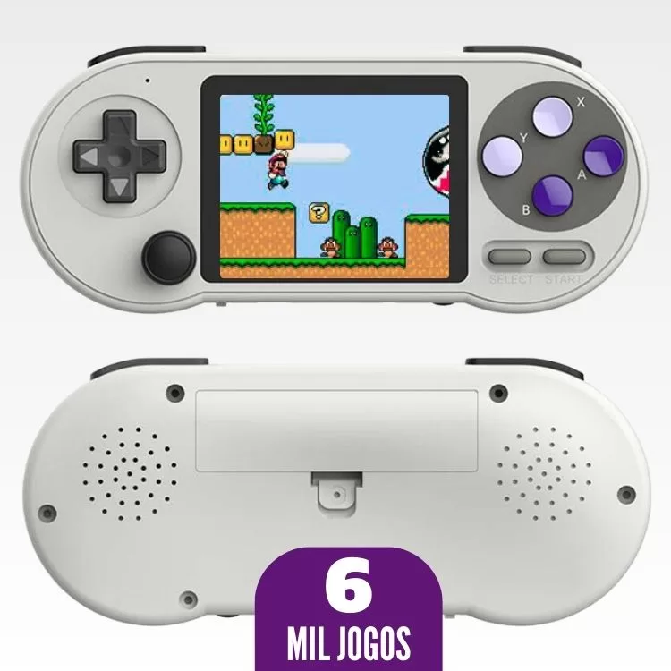 Console de jogos portátil 4,3 polegadas Consoles de jogos portáteis retrô  Jogos clássicos embutidos Estilo portátil Sistema de jogo portátil