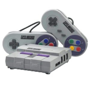 Mini Super Nintendo com 40 mil jogos 2 controles Game Retro